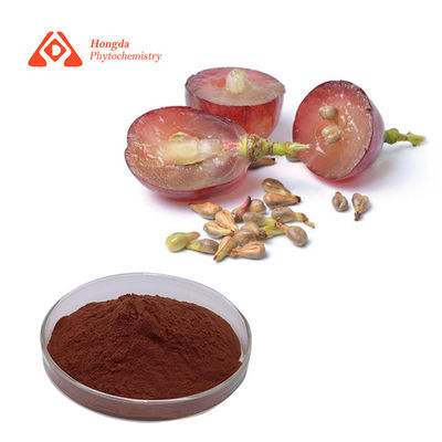 natuurlijke plantaardige extracten 95% Proanthocyanidinen Druivenzaad Extract Poeder Antioxidant Druivenzaad Extract